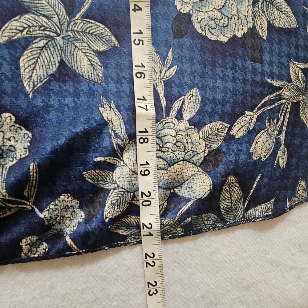 Vintage California Dynasty Women's Full length Kaftan Kimono, Blue, One Size - Picture 13 of 13